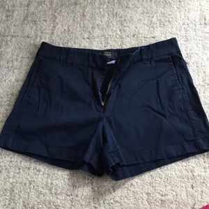 JCrew Navy Chino Shorts Size 8